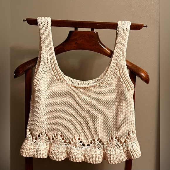 ba&sh Tops - ba&sh Sena Knit Crop Top XS